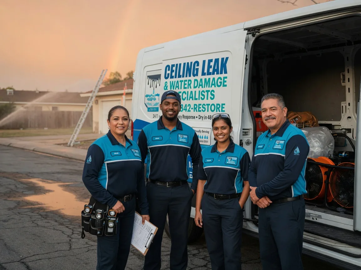 Ceiling Leak Cleanup company in Ronco, PA